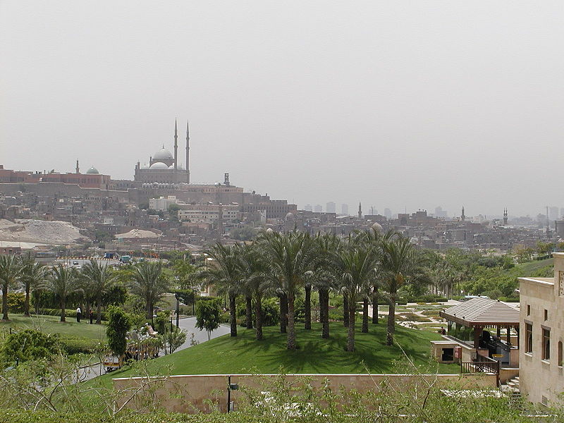  جولة محافظ القاهرة في حديقة الفسطاط