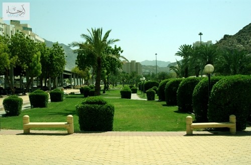 حديقة الخطاطين العزيزية مكة مكة