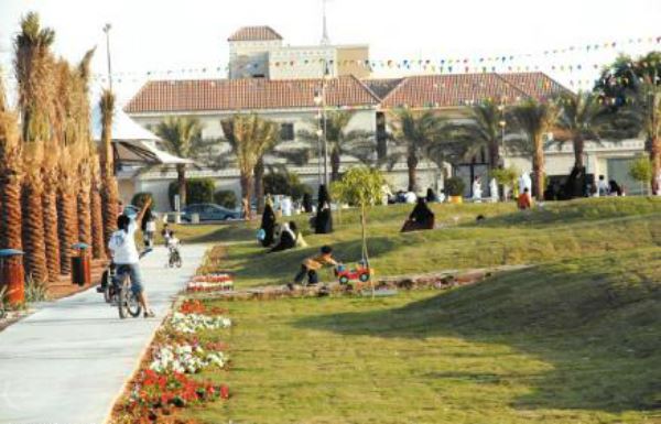 الدوح حديقة اماكن احتفالات